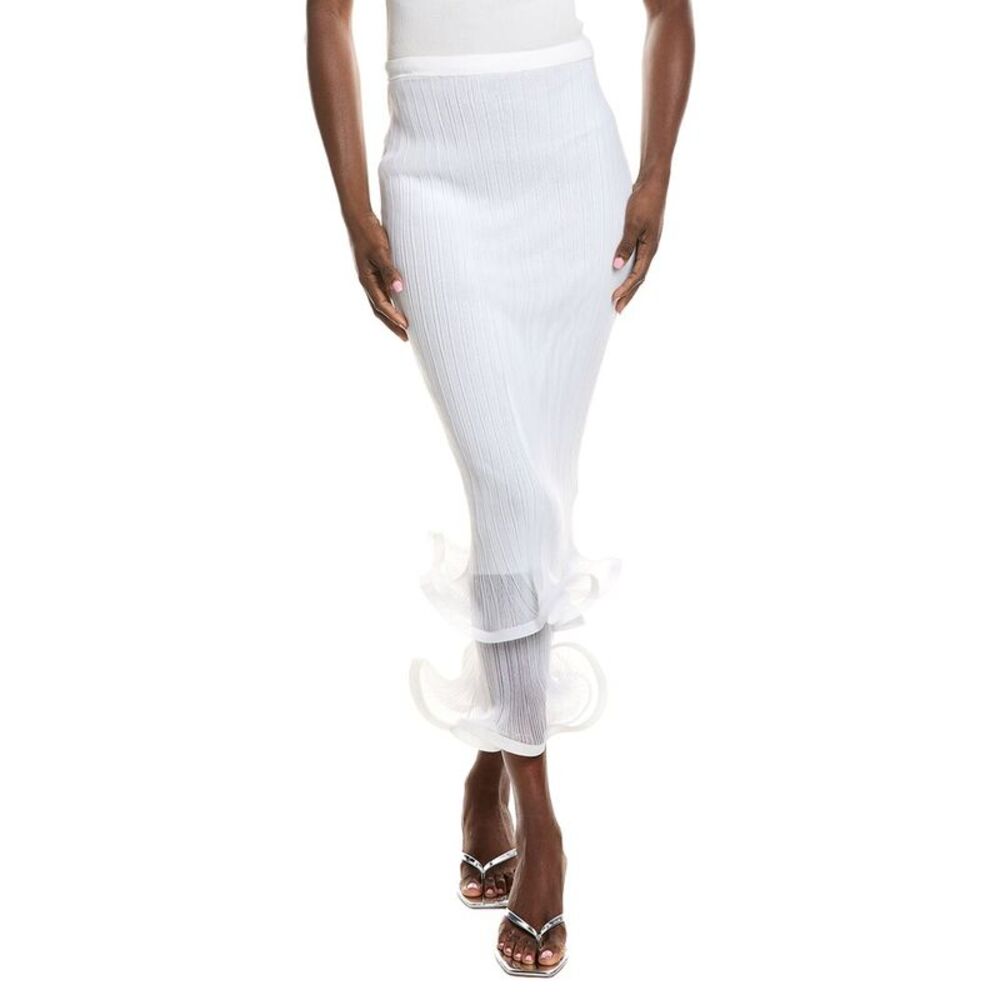 Simkhai Womens  Kelso Mini Skirt, White
